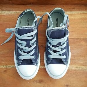 Kids Navy Converse